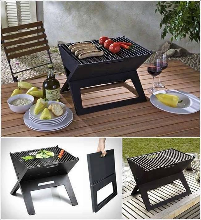 Folding Charcoal BBQ Grill | Compact Portable Outdoor Cooking