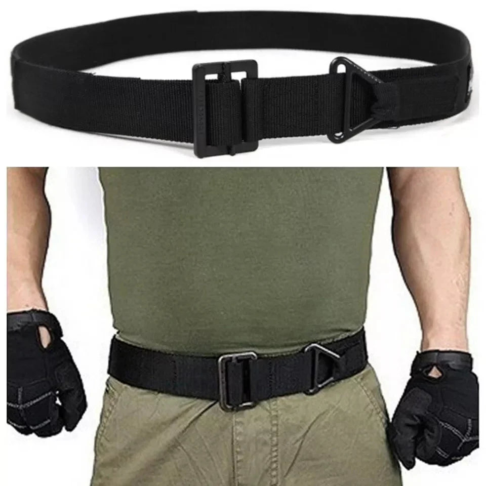 Black Hawk Tactical Military belt  with the man