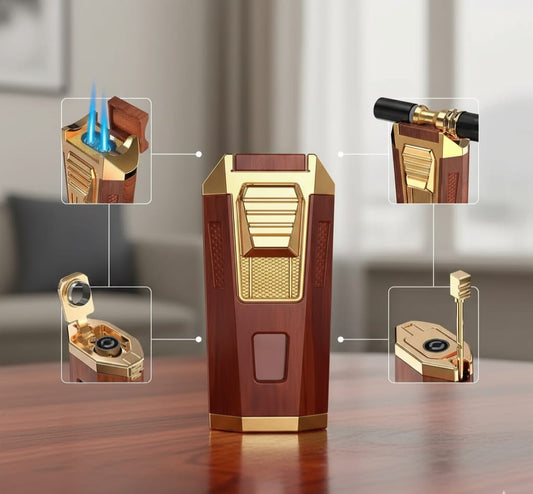 Cigar lighter is the best 