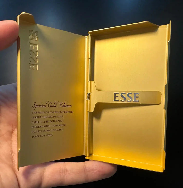 ESSE Special Gold Edition cigarette holder made of premium stainless steel