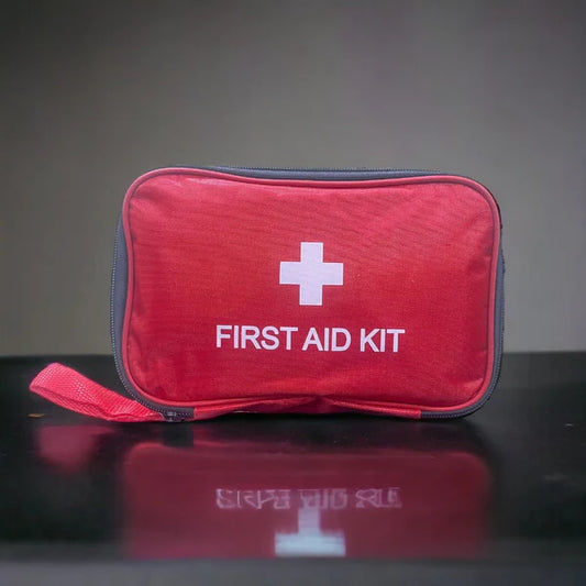 Portable first aid kit pack designed for outdoor and travel safety