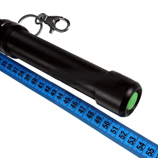 Rechargeable stun baton designed for personal safety and visibility