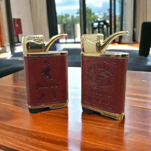 Pipd Shaped Lighter on the Table 