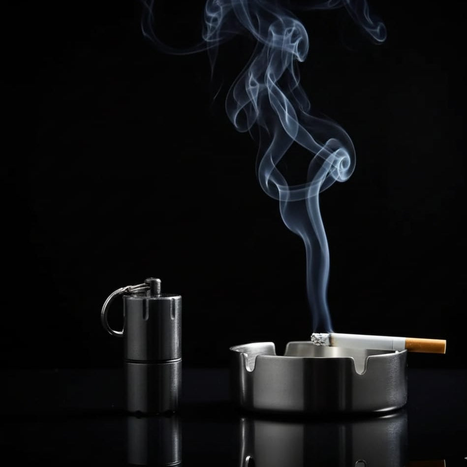 Mini Lighter with the thread as used keychain