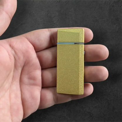 Slim Electric lighter in man Lighter