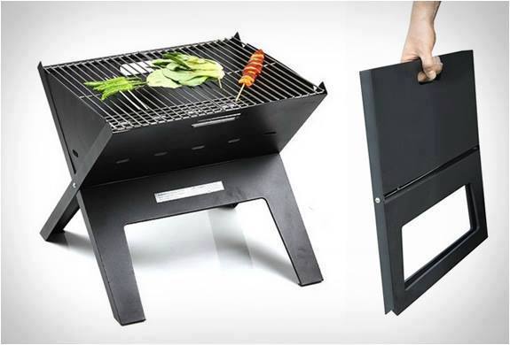 Folding Charcoal BBQ Grill | Compact Portable Outdoor Cooking