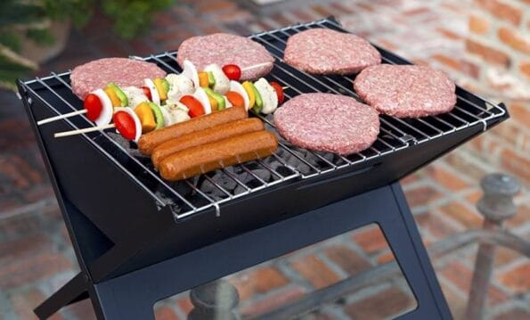 Folding Charcoal BBQ Grill | Compact Portable Outdoor Cooking
